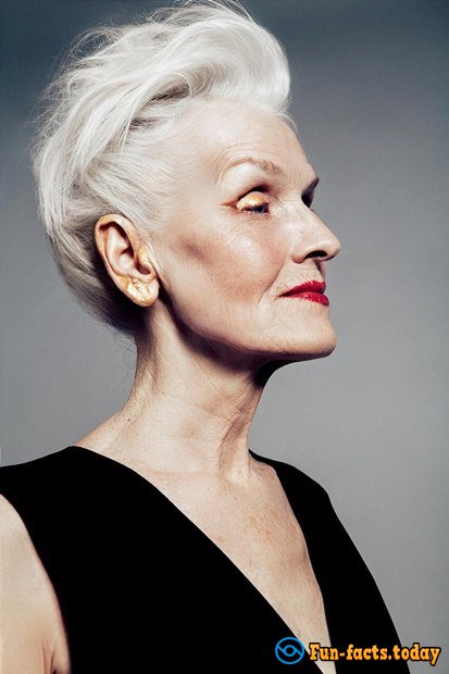 Fashion Age:  70-years-old Model of L`Officel