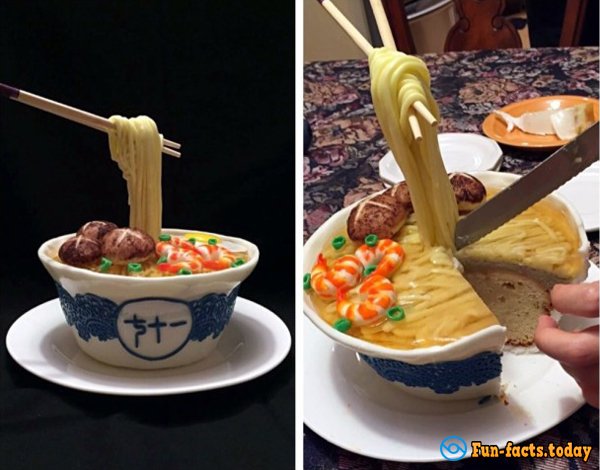 11 Cakes of Amazing Forms that Can Trick Anyone