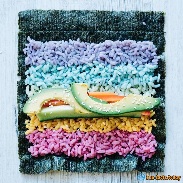 Rainbow Sushi: New Internet Trend That Is Worth To Try