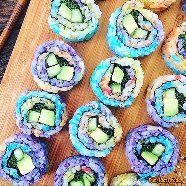 Rainbow Sushi: New Internet Trend That Is Worth To Try