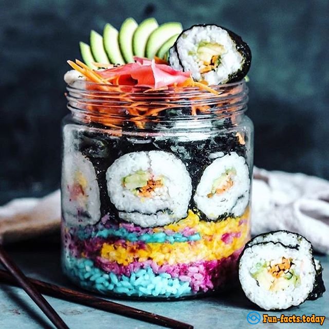 Rainbow Sushi: New Internet Trend That Is Worth To Try