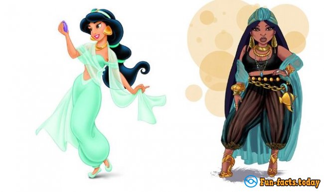 More And More Beauty: Artist Add Extra Weight To Disney Princesses